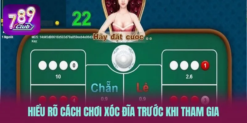 Hiểu rõ cách chơi xóc đĩa trước khi tham gia